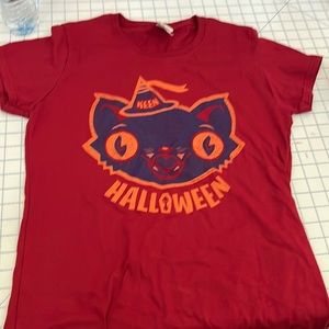 Keen Halloween Steam Crow Kitty T-shirt